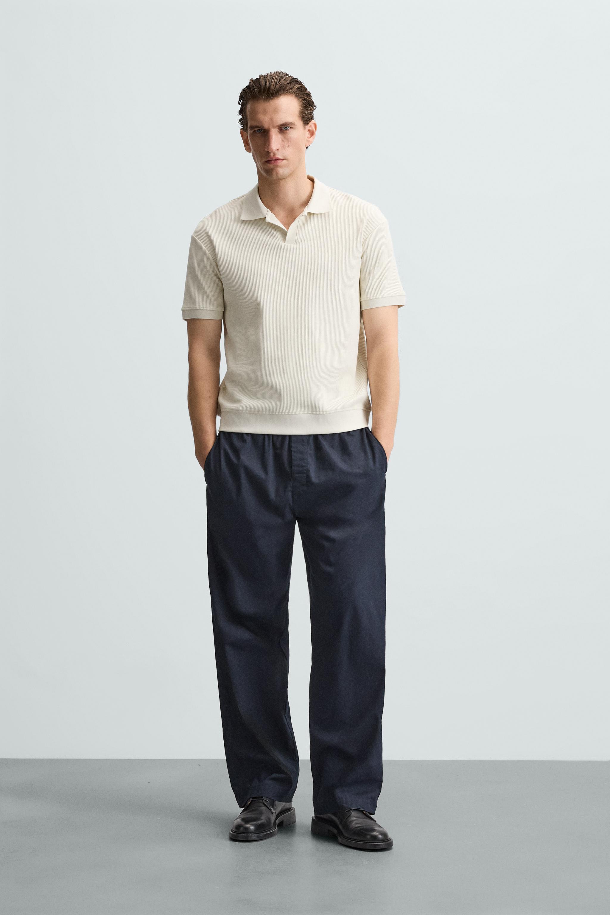 saaa.yページ POLO ESTRUCTURA VERTICAL - Blanco roto | ZARA Chile