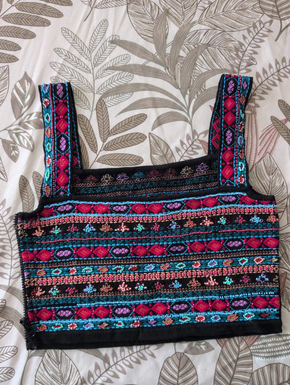 EMBROIDERED BRALETTE TOP - Image 4