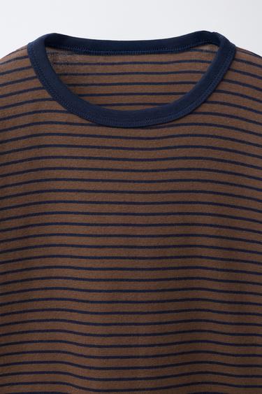 6-14 ANYS/ PIJAMA ESTAMPAT DE RATLLES - Marró de Zara