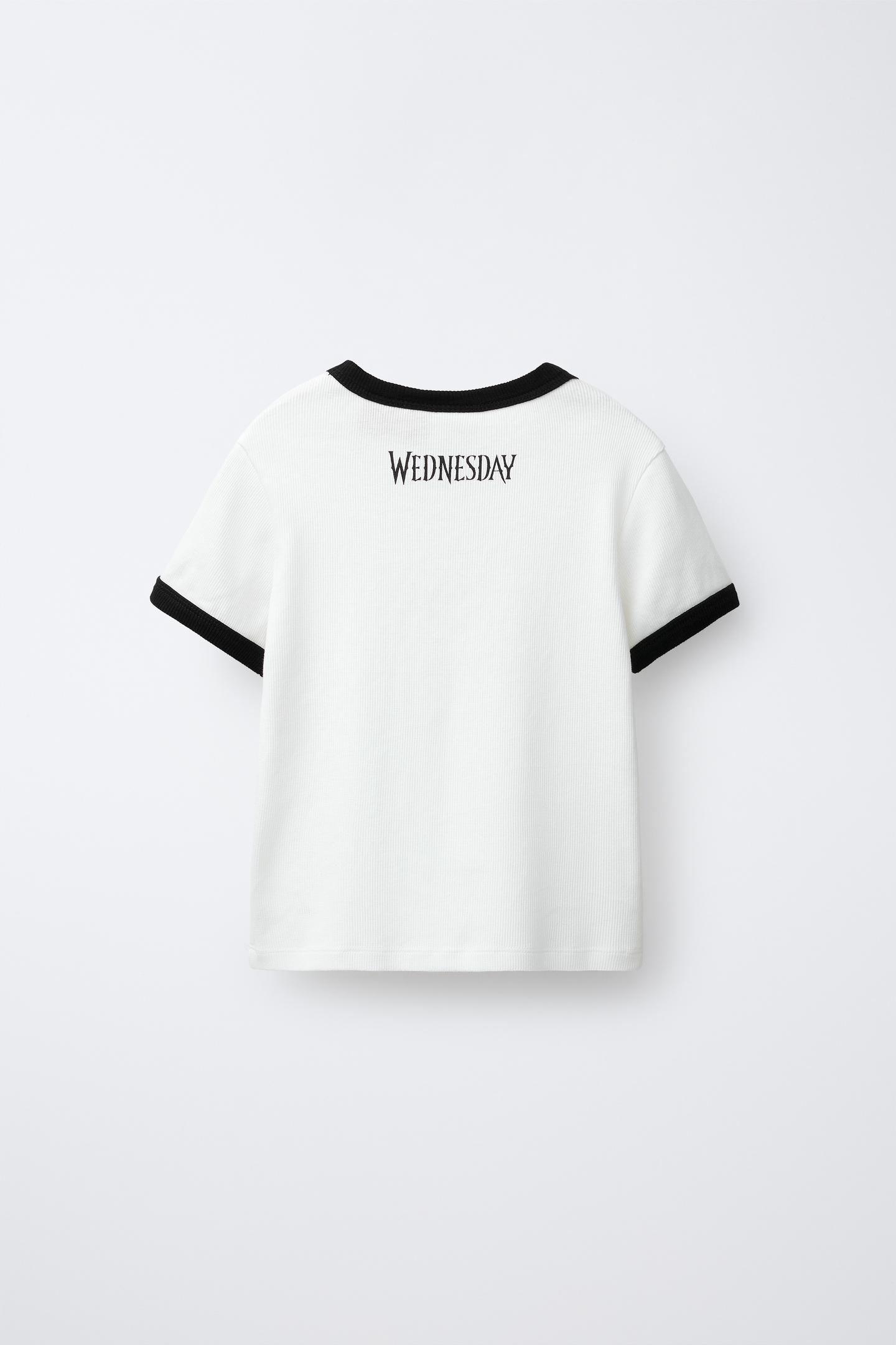 WEDNESDAY © RIBBED T-SHIRT