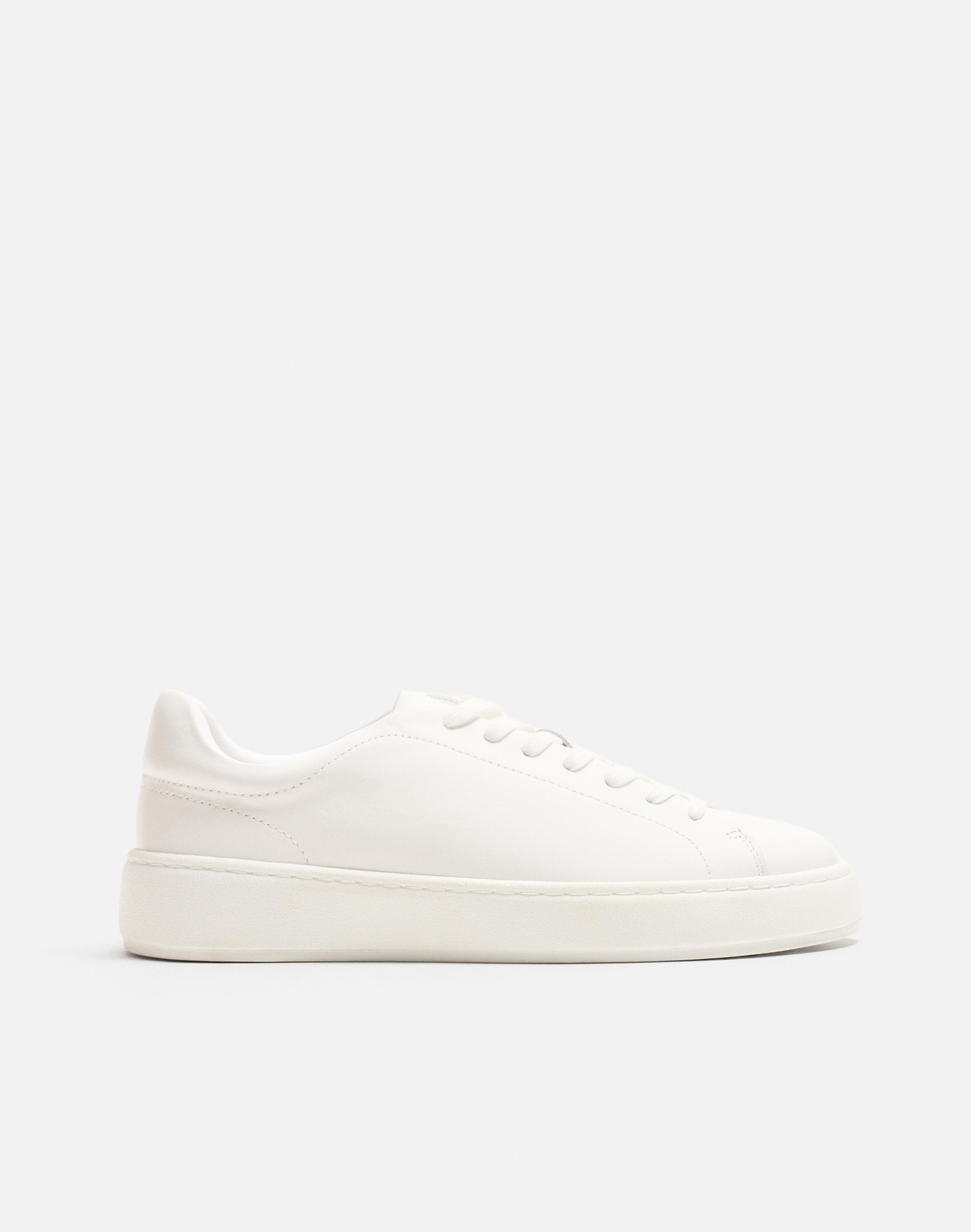 ザラ　ジャケット　ステファン　シューズ ロープディテール スケーター スニーカー - ブラック | ZARA