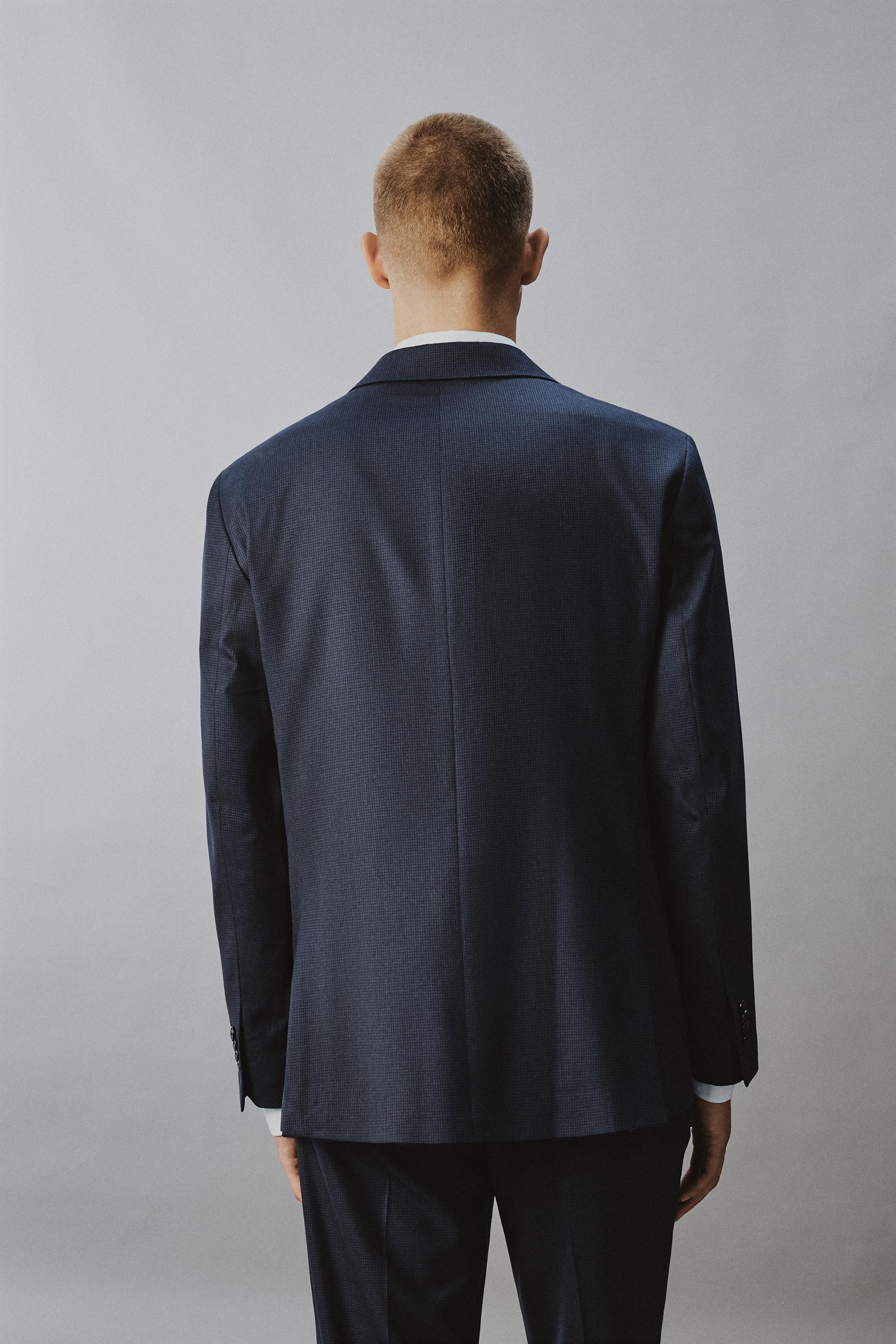 HOUNDSTOOTH SUIT JACKET