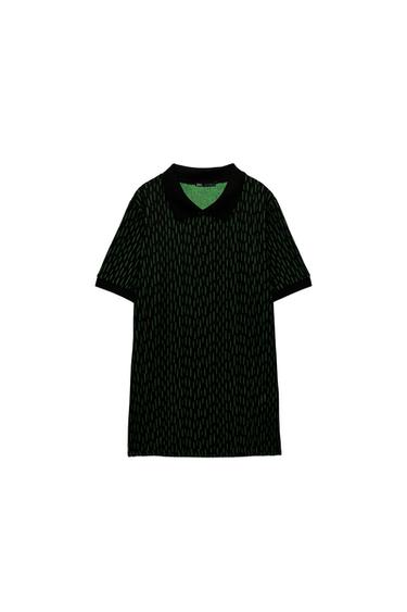 JACQUARD POLO TOP