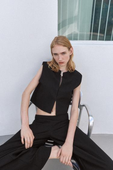 BALLOON-FIT TROUSERS - Black by Zara - Image 1