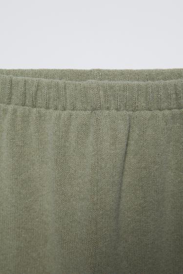 PANTALON DE JOGGING AU TOUCHER DOUX - Vert moyen de Zara - Image 2