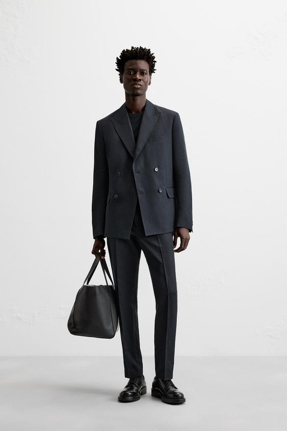 ブルー & ネイビースーツ | メンズ | ZARA 日本 