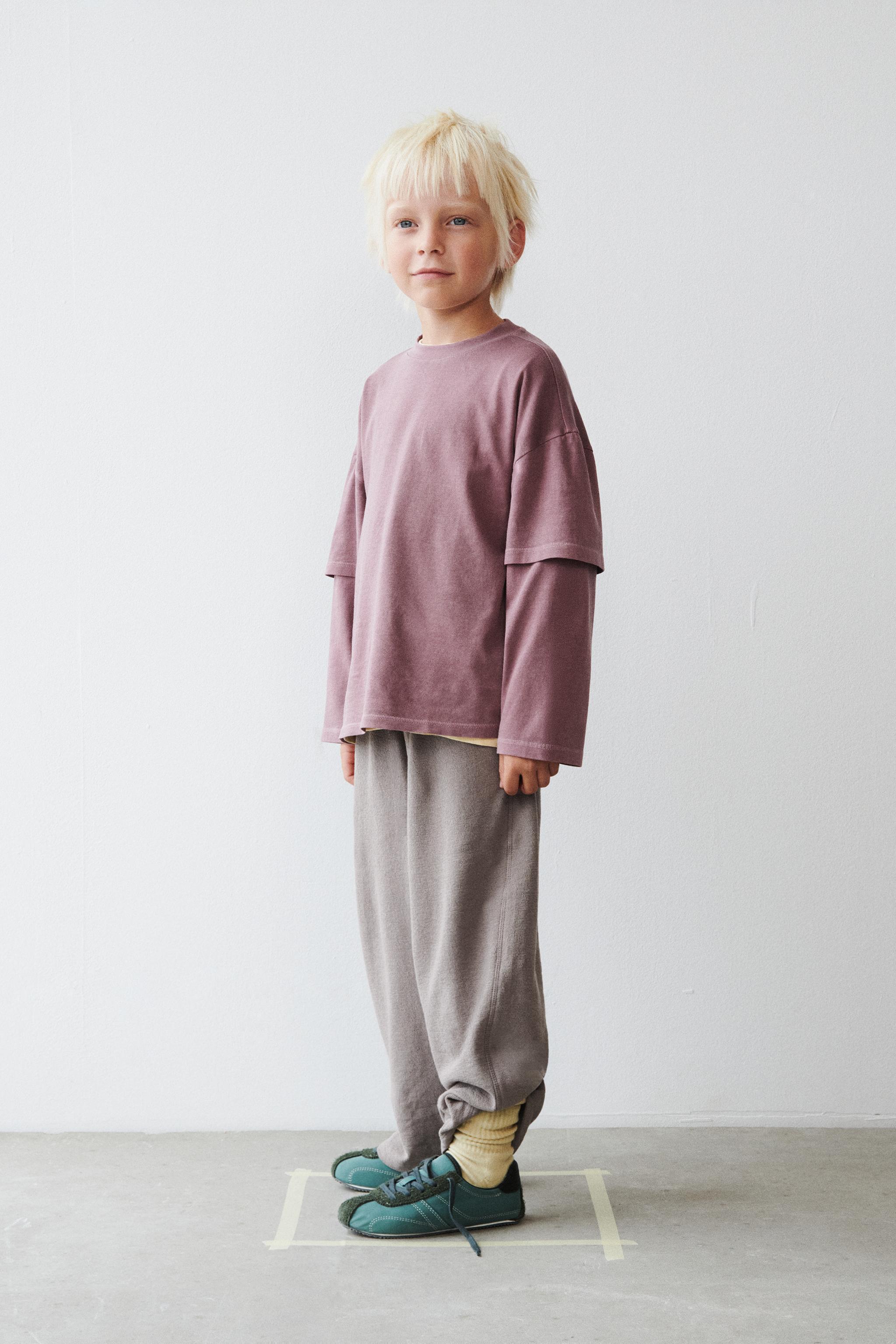 PANTALON BARREL EN MOLLETON