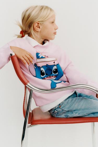 LILO & STITCH © DISNEY PRINTED SWEATSHIRT - Pink by Zara