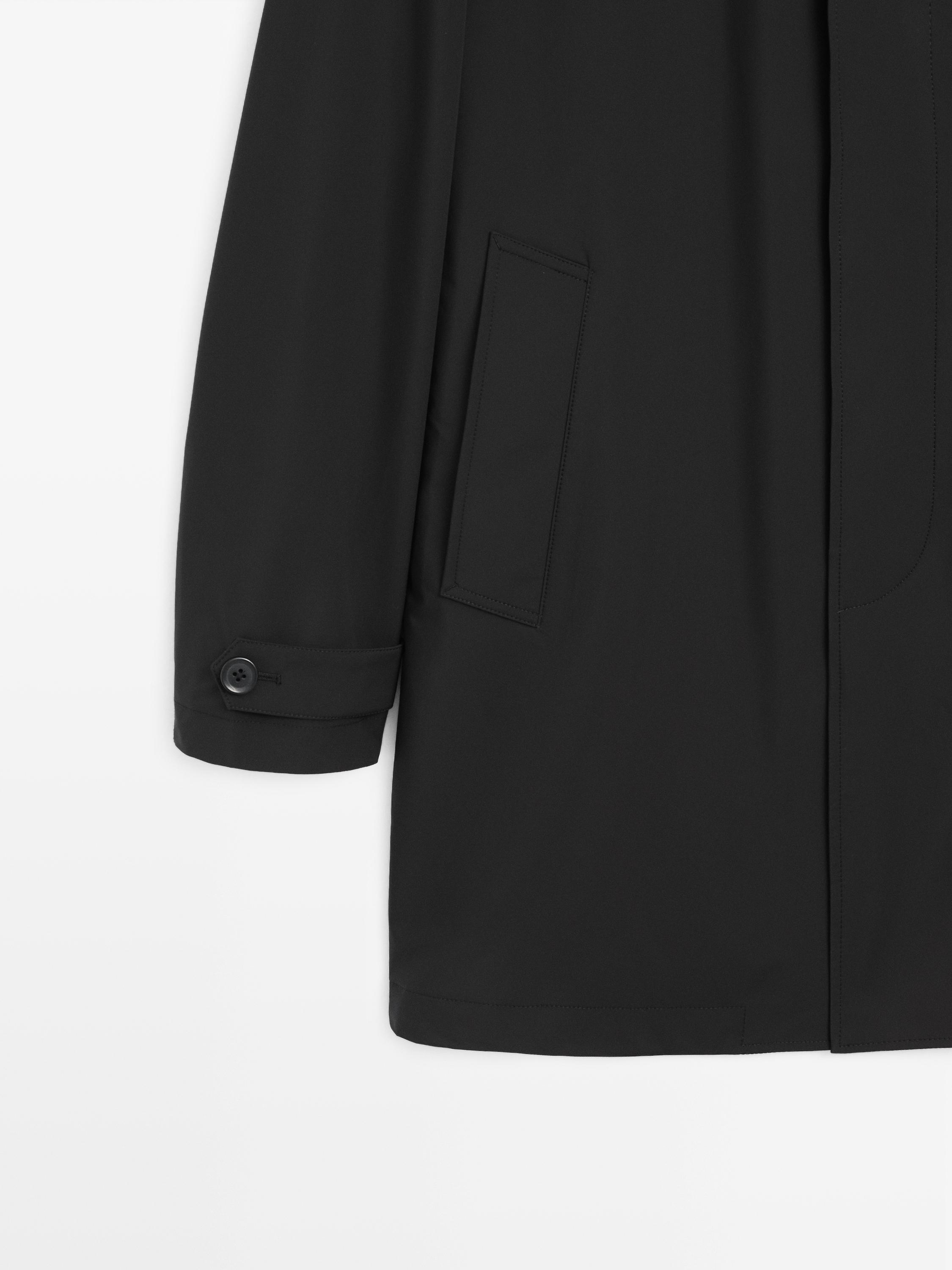 Parka légère en tissu technique