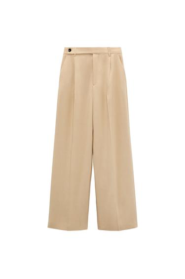 MASCULINE WIDE-LEG TROUSERS