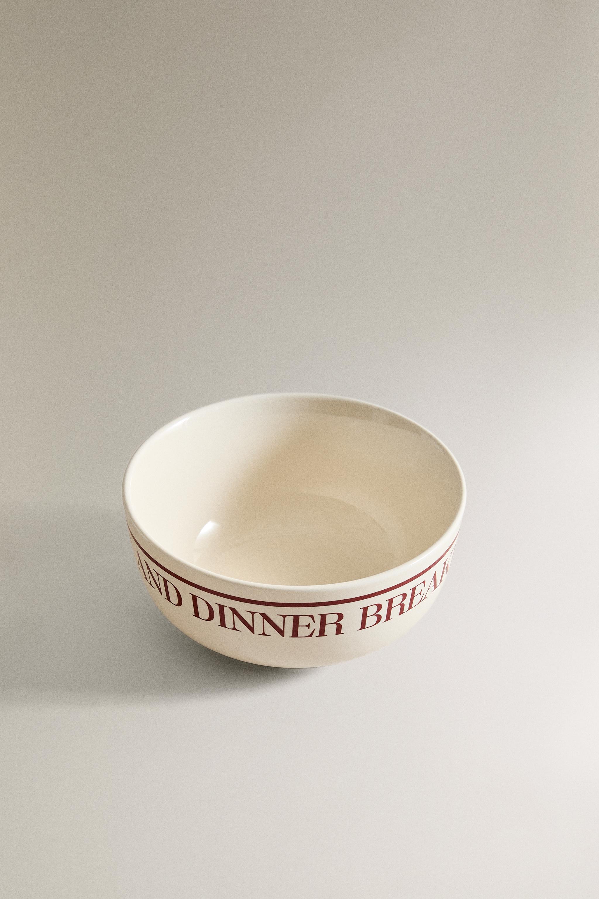 BOL PETIT DÉJEUNER EN PORCELAINE