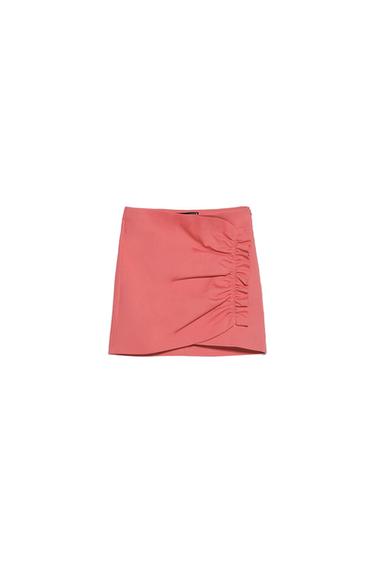FRILLED MINI SKIRT