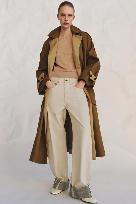 ZW COLLECTION RELAXED MID-RISE JEANS