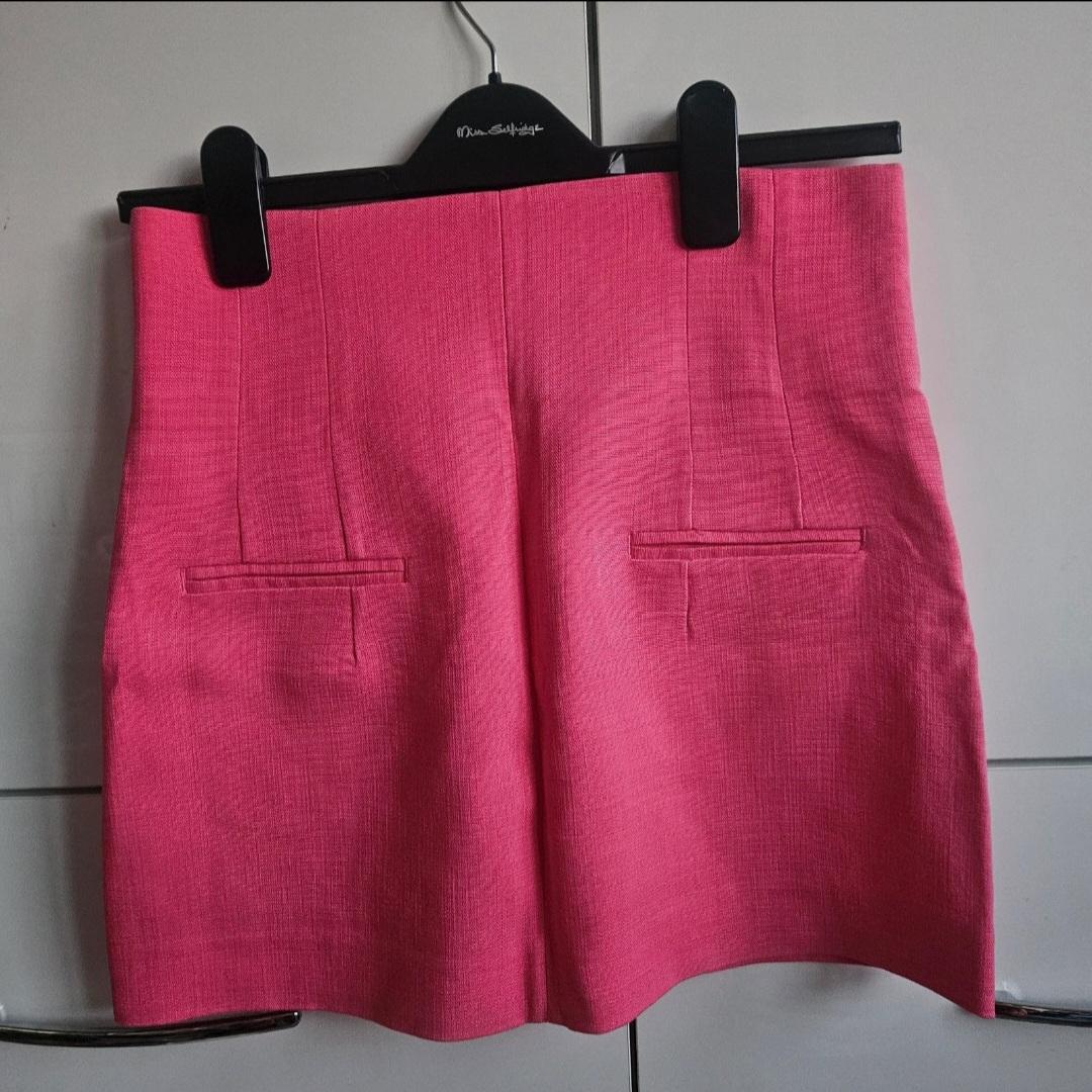 DARTED MINI SKIRT - Image 2