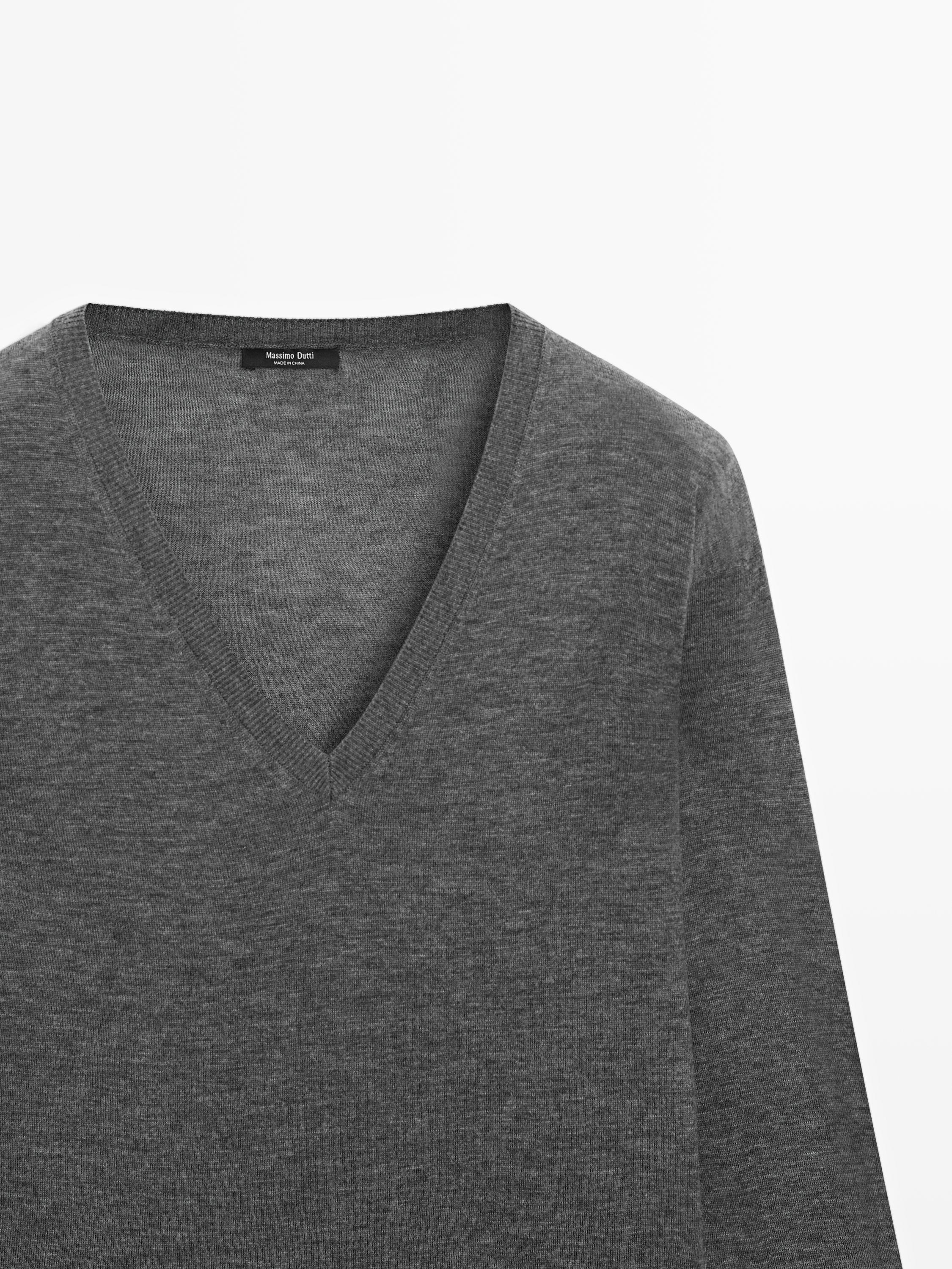 Pull en laine et soie