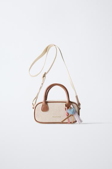 MINI BOWLING CROSSBODY BAG - Brown by Zara - Image 0