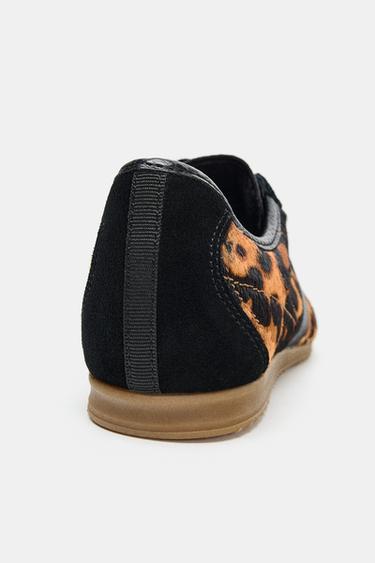 BASKET IMPRIMÉ ANIMALIER CUIR - Léopard de Zara - Image 6