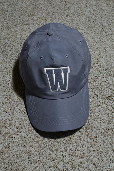 TECHNICAL PATCH CAP - Blue / Grey by Zara - Image 0