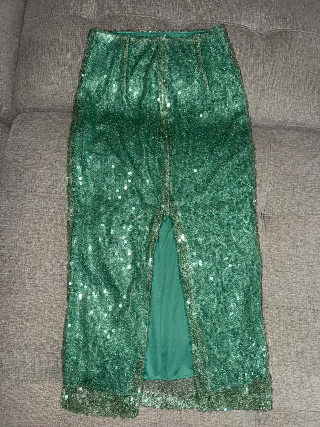 SEQUIN PENCIL SKIRT - Image 2