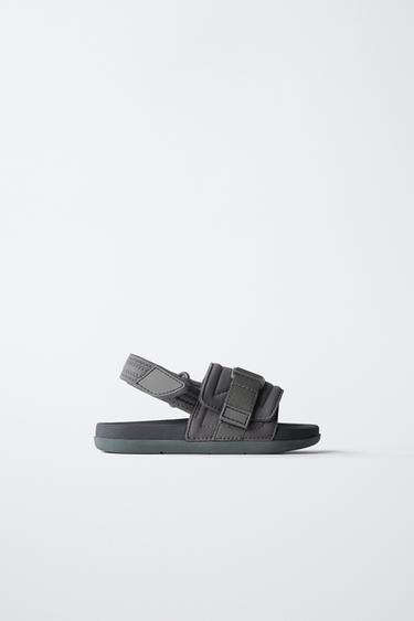 TECHNICAL SANDALS - Grey by Zara - Image 0