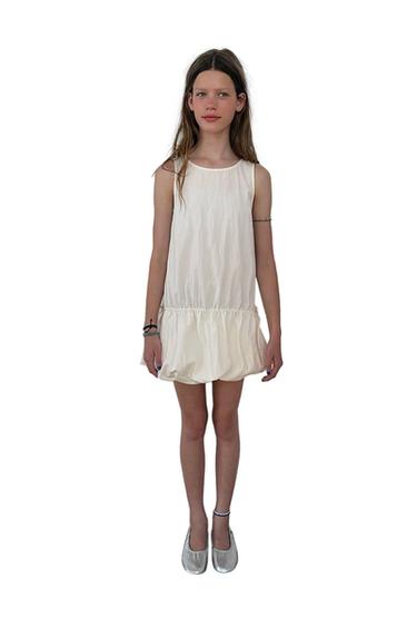 TECHNICAL DRESS - Ecru by Zara