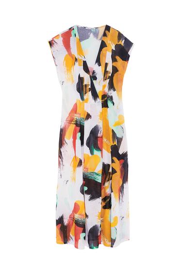 ABSTRACT PRINT DRESS