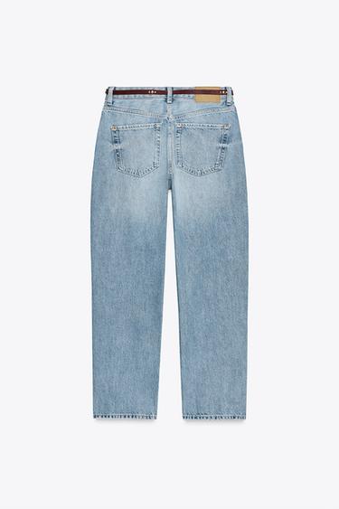 JEAN Z1975 NEW MOM FIT TAILLE HAUTE CEINTURE - Bleu moyen de Zara - Image 6