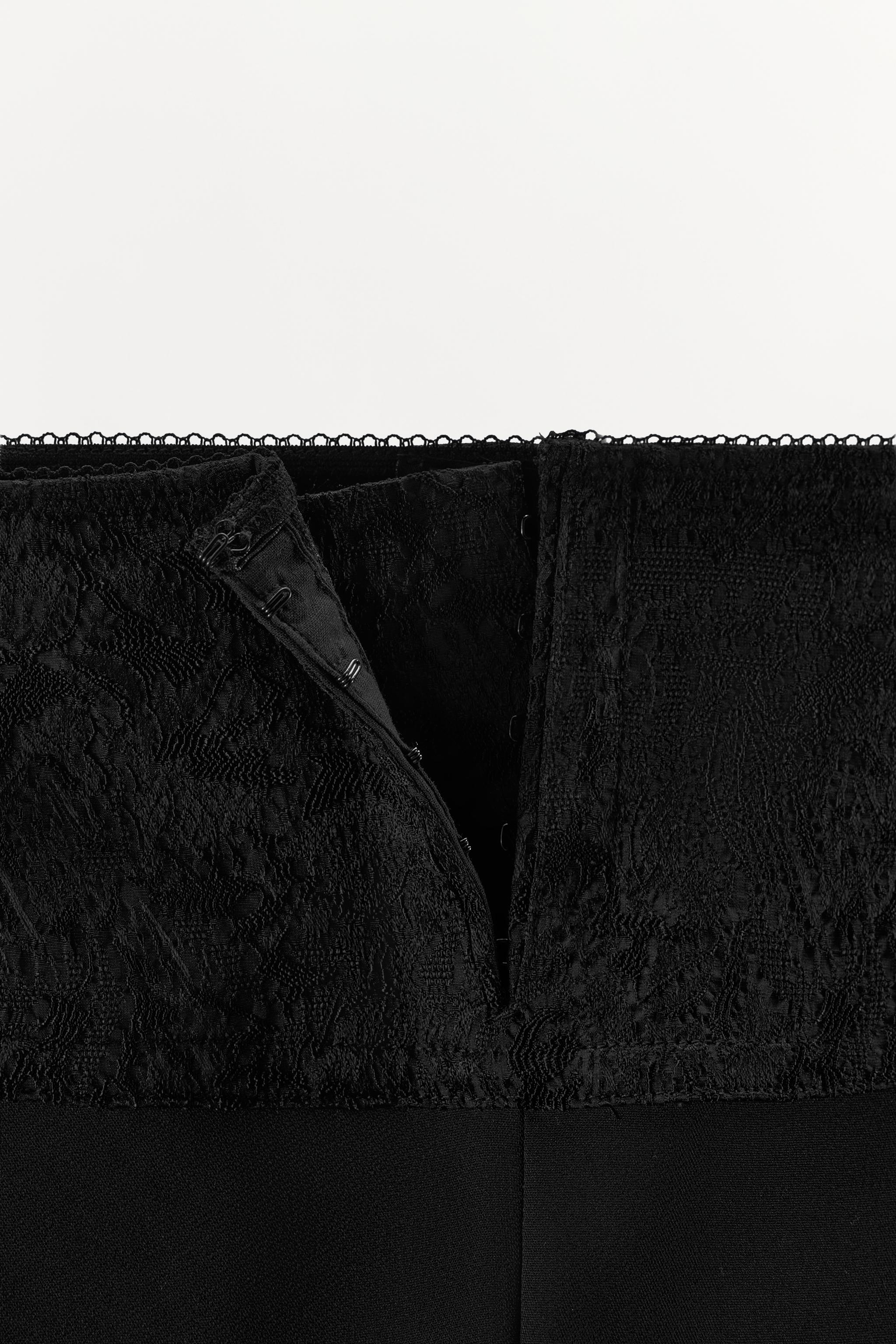 Женские брюки Zara JACQUARD CAPRI PANTS — фото 8