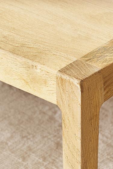 STRUCTURE LIT EN BOIS - Beige clair de Zara - Image 6