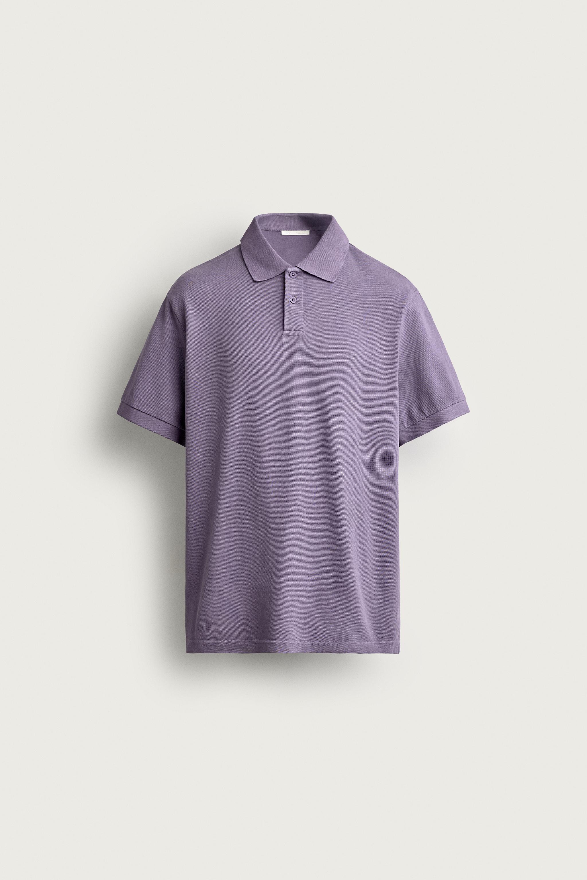 WASHED REGULAR FIT PIQUÉ POLO