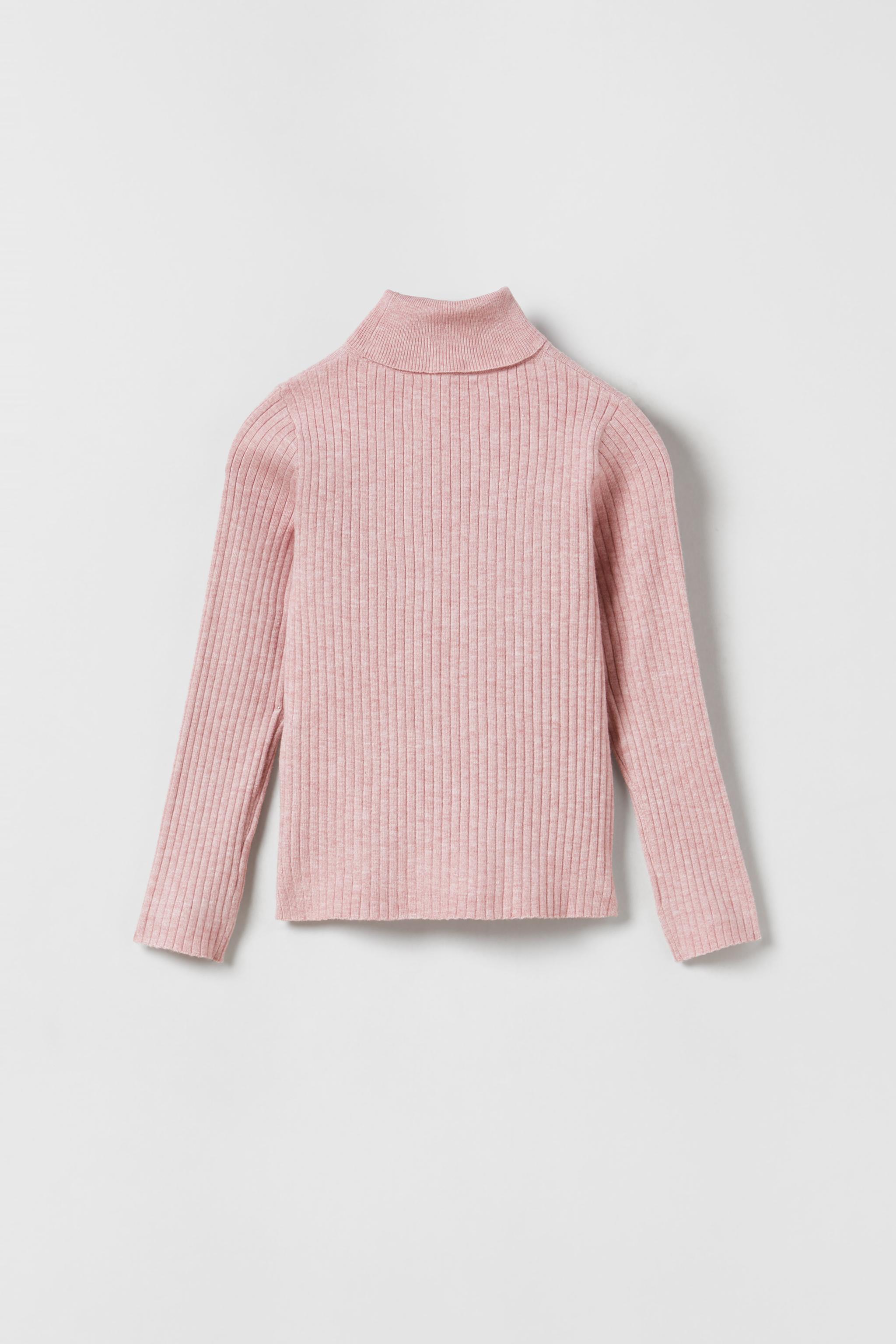 Hot pink turtleneck zara outlet
