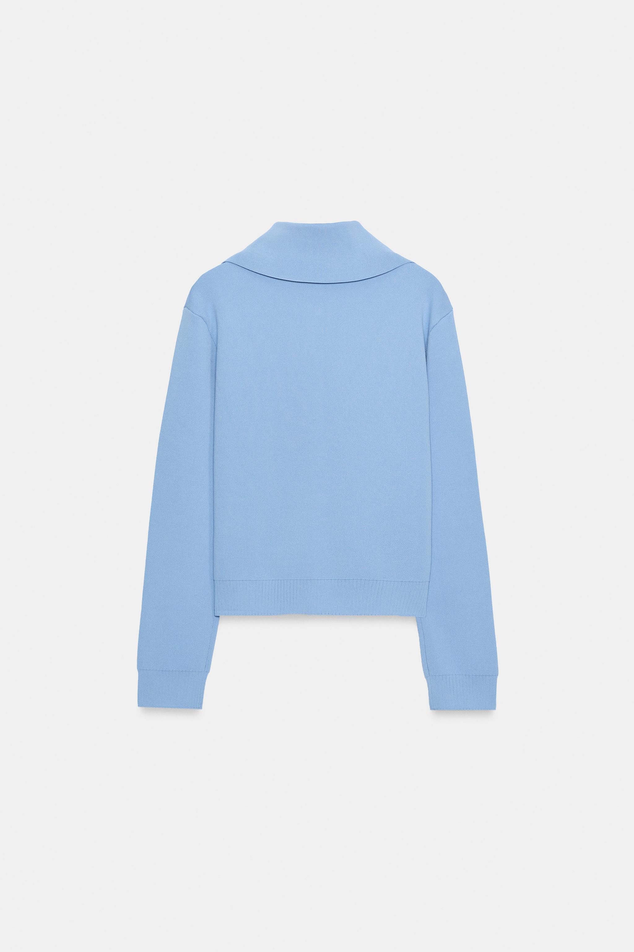 KNIT ZIP-UP CARDIGAN