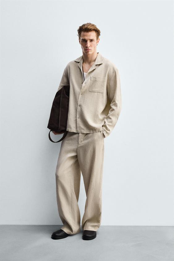 FLOWY LYOCELL - LINEN SHIRT