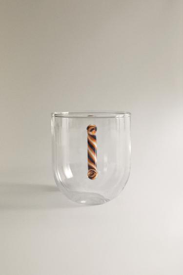 TASSE BOROSILICATE ANSE SPIRALE - Orange de Zara - Image 4
