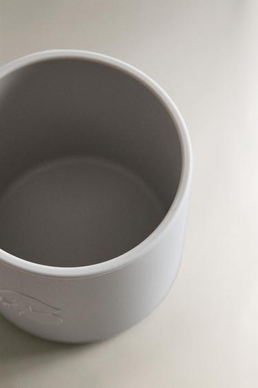 CHILDREN'S SILICONE ELEPHANT TUMBLER - Greyish by Zara - Image 2