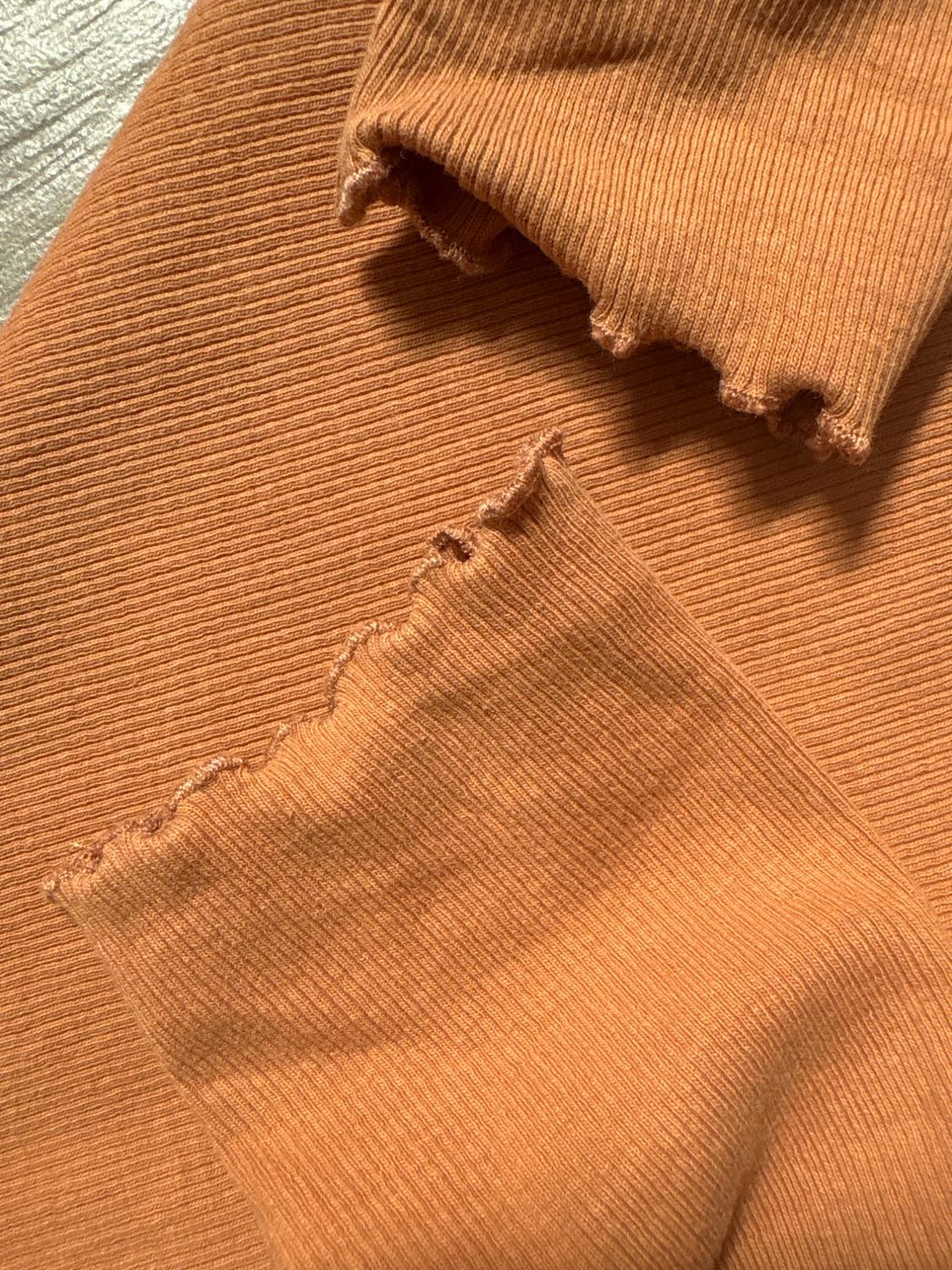 EMBROIDERED RIBBED T-SHIRT - Image 4