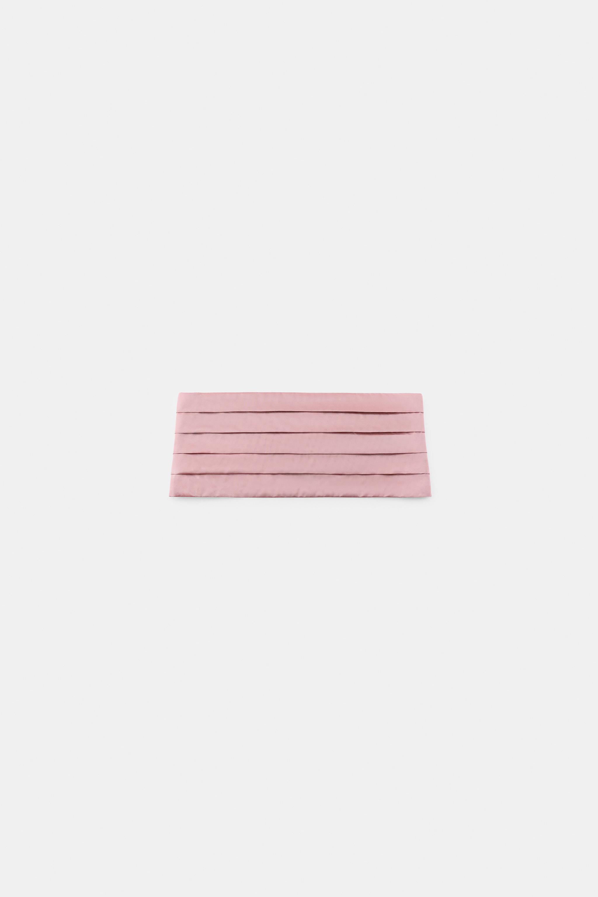 PLEATED SASH BELT