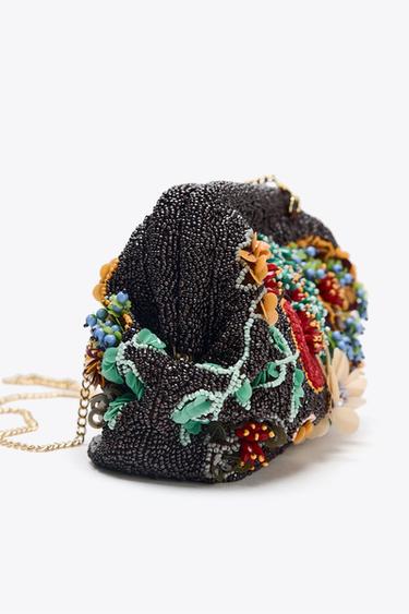 BEADED HANDBAG - Multicoloured by Zara - Image 2