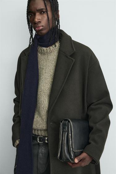 MANTEAU STRUCTURÉ DÉPERLANT - VERT KAKI FONCÉ de Zara - Image 6