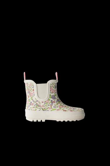 FLORAL WELLIES - White by Zara - Image 0