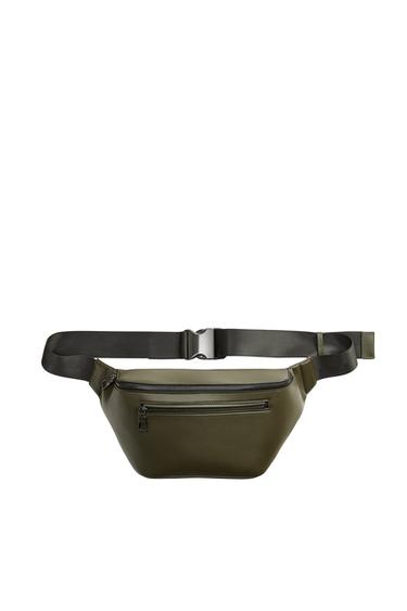 SOLID COLOR MAXI BELT BAG