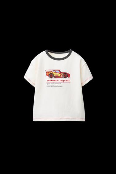 Zara 2-6 YEARS/ CARS RAYO MCQUEEN © DISNEY PRINTED PAJAMAS - Ecru