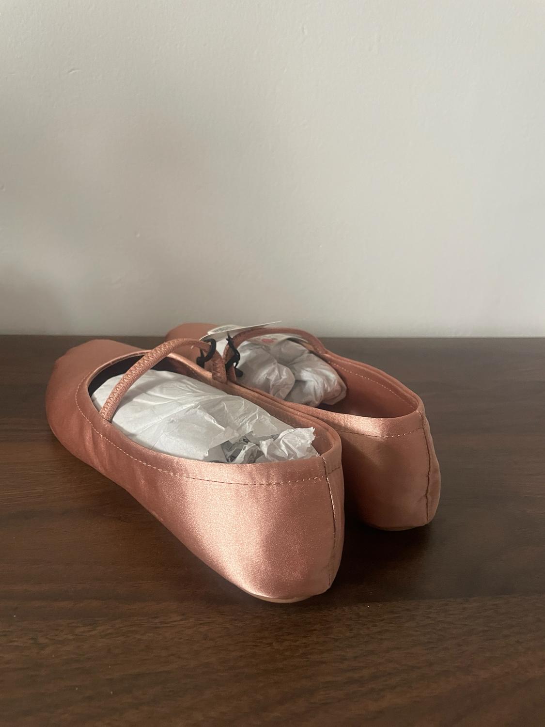 SATIN BALLET FLATS - Image 3