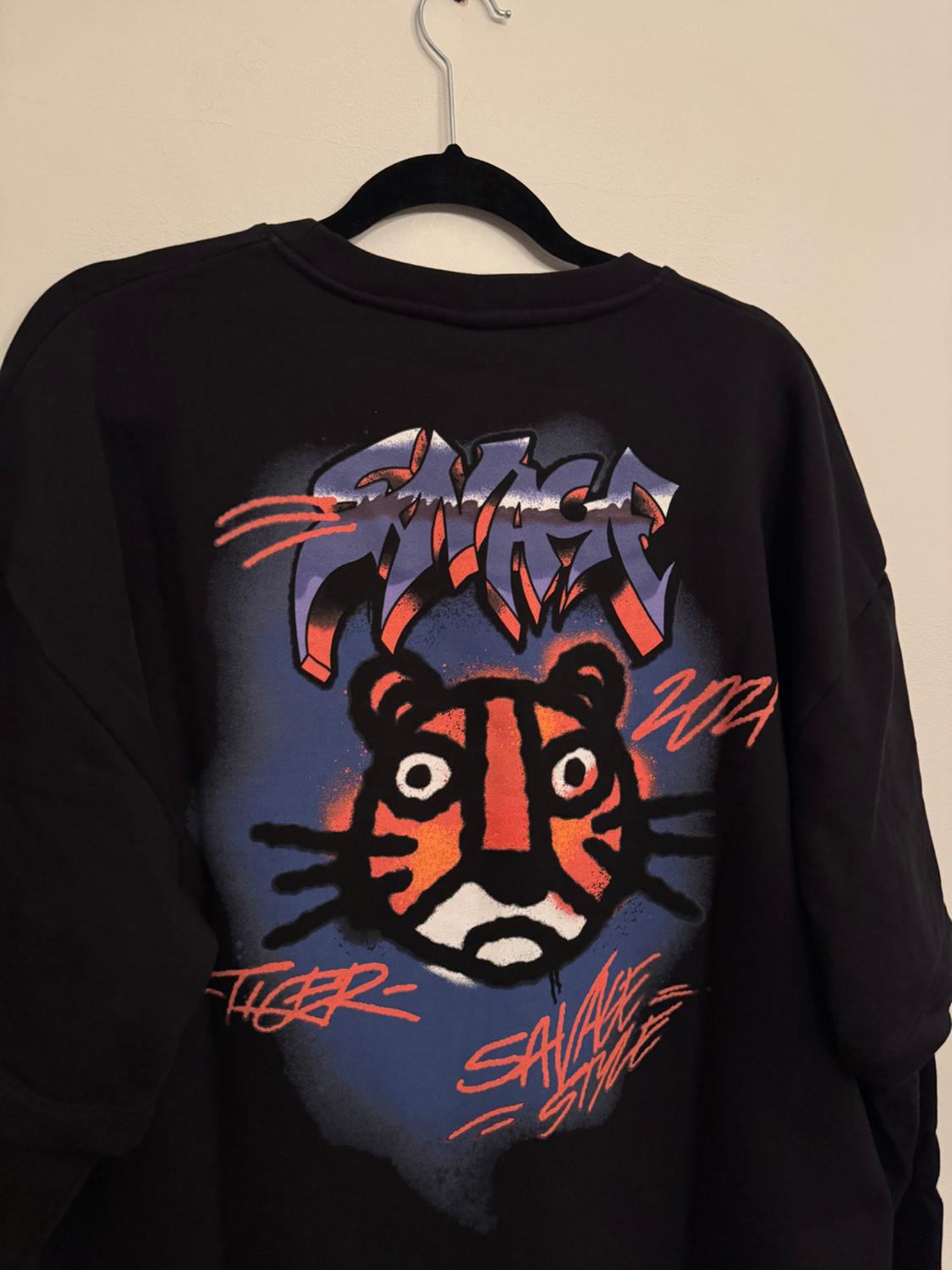 TIGER PRINT SWEATSHIRT - Image 4