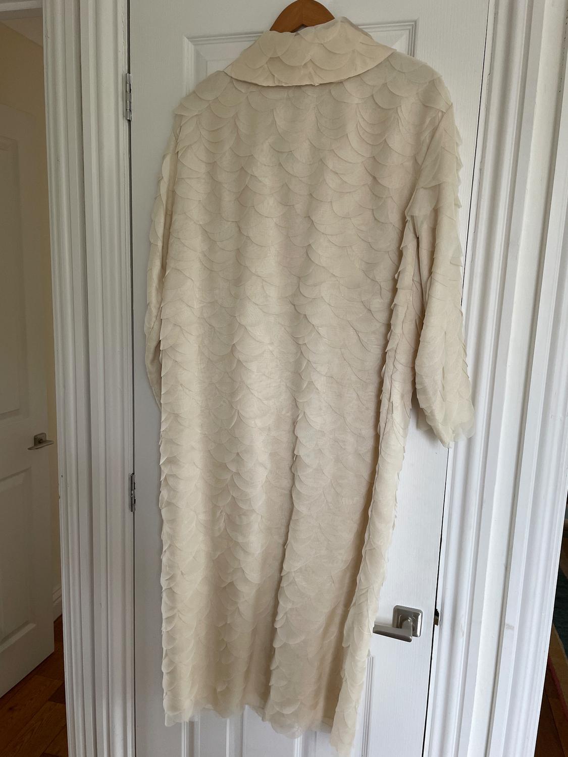 PETAL COAT WITH PETER PAN COLLAR - Image 2
