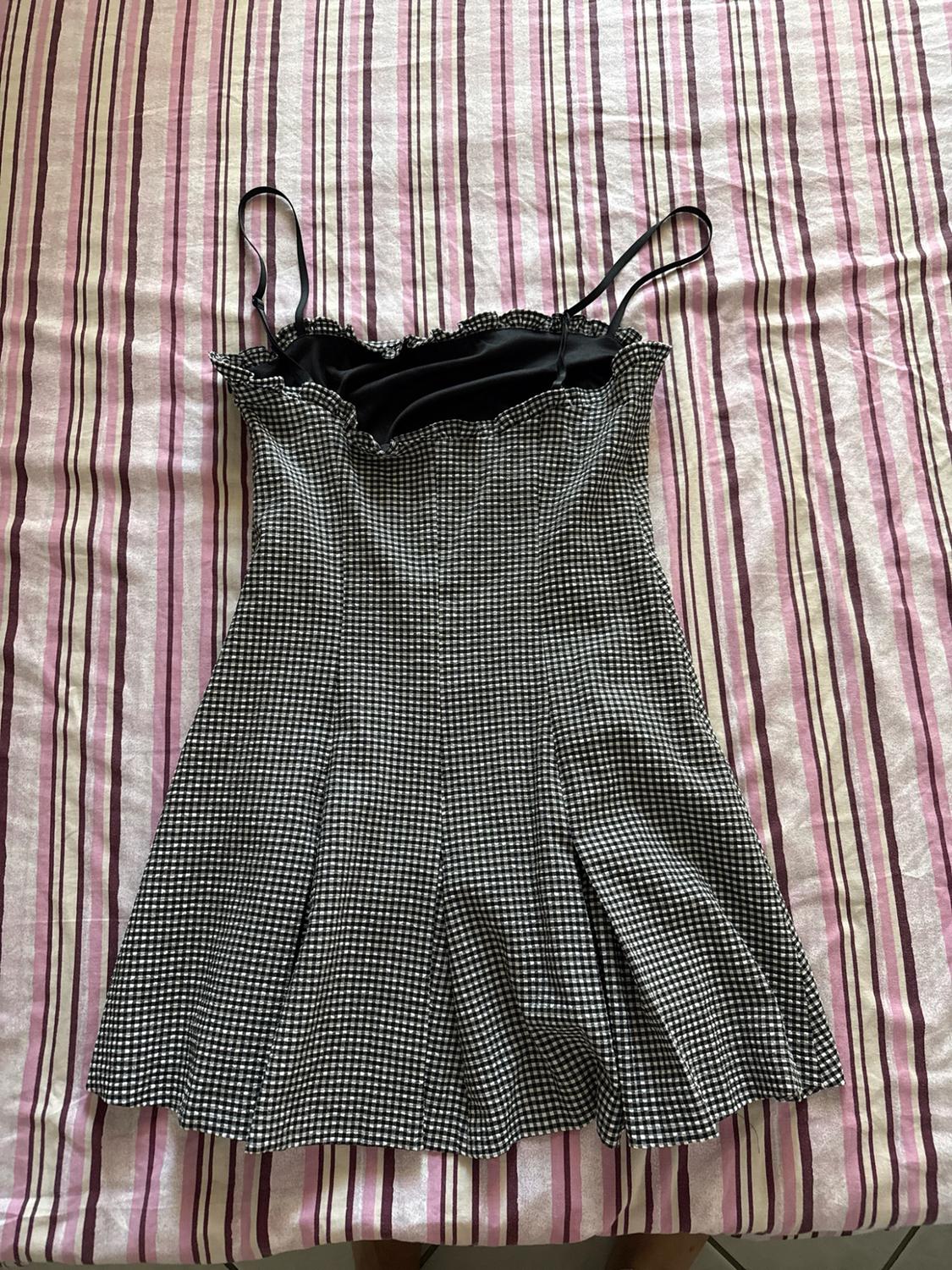 BOX PLEAT GINGHAM DRESS - Image 2