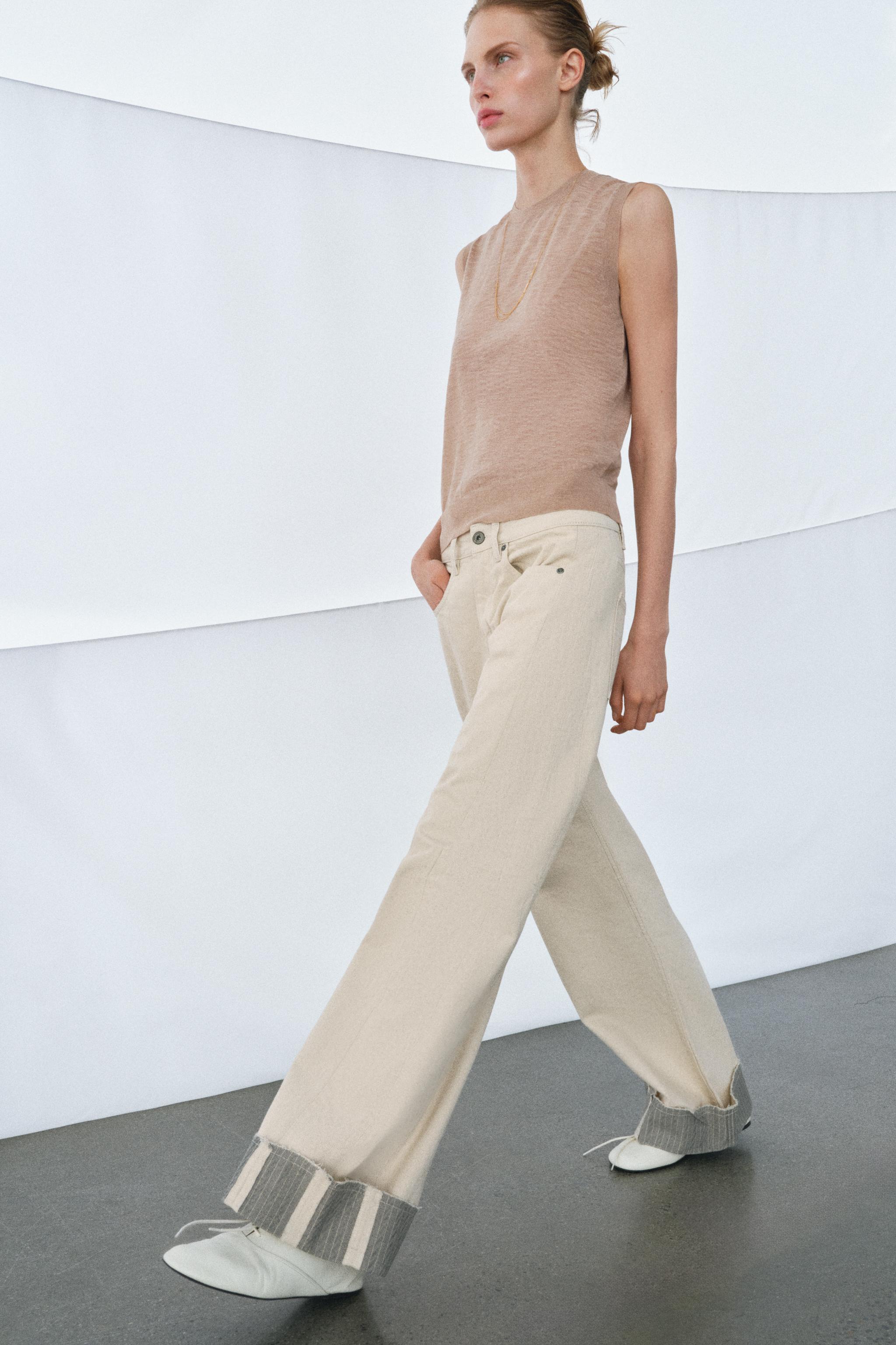 ZW COLLECTION RELAXED MID-RISE JEANS