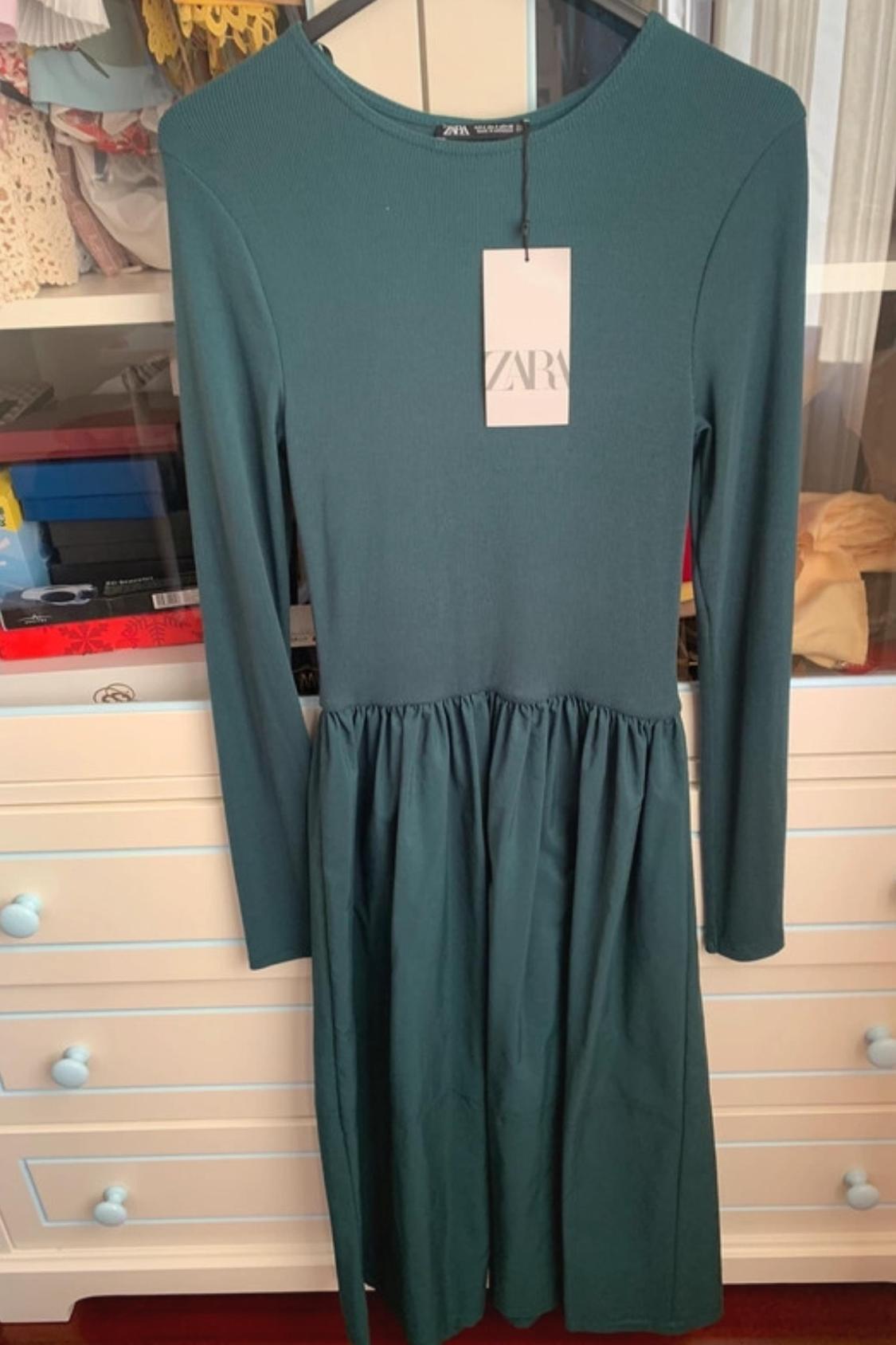 MATCHING DRESS WITH LONG SLEEVES