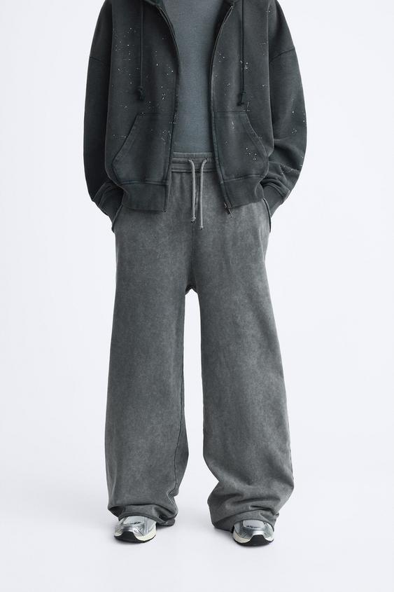 Zara Plaid Gray Casual Pants Size XS - 58% off