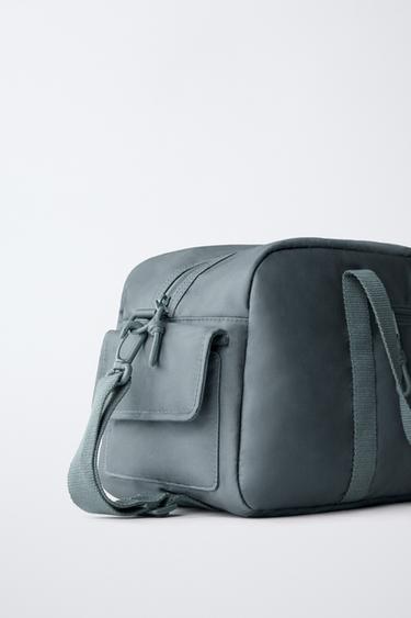 BASIC BOWLING BAG - Blue by Zara - Image 2